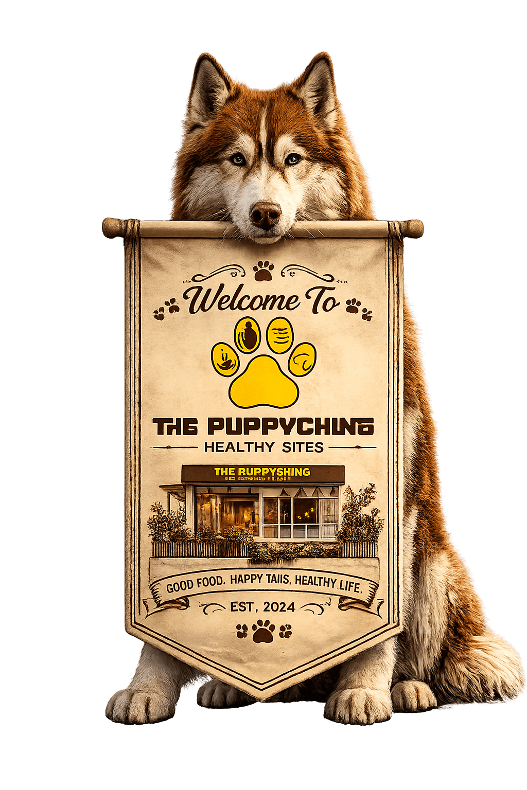 The Puppychino Cafe exterior